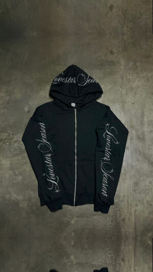 Zip Up "Lv Season" Negro